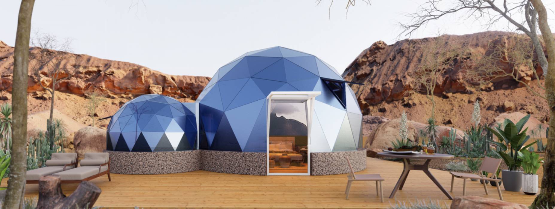 湘潭球形智能光伏玻璃星空房